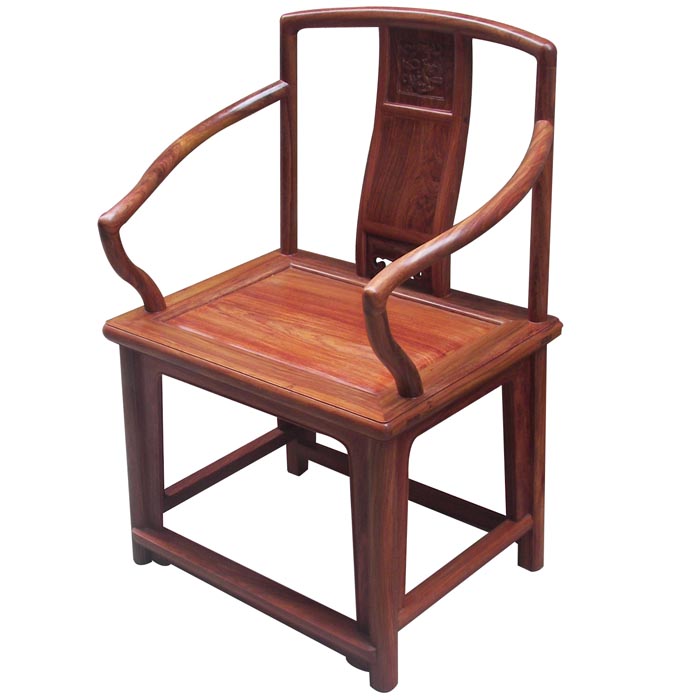Rosewood Ming dynasty southern official hat armchair