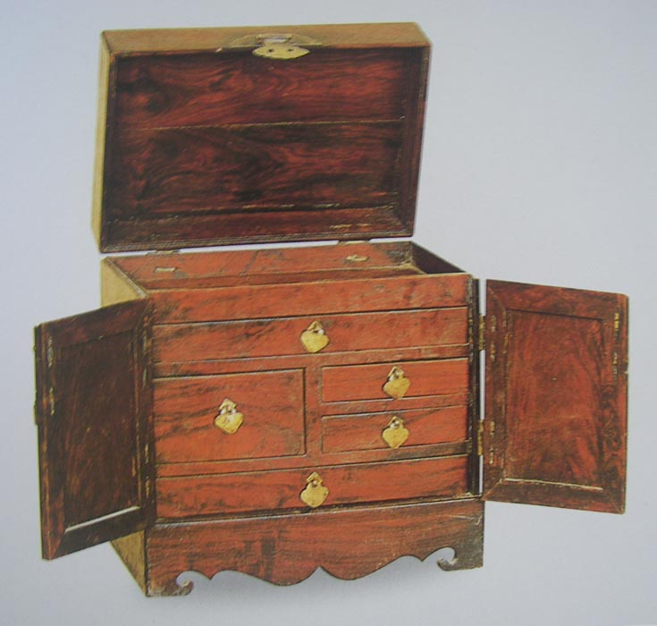 OEEA Chinese Rosewood Boxes and Cases, Jewelry Case