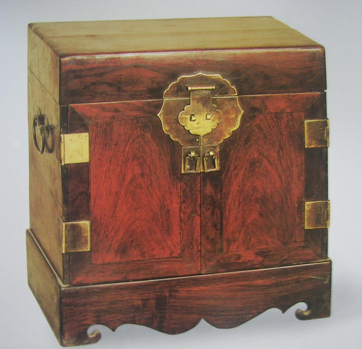 OEEA Chinese Rosewood Boxes and Cases, Jewelry Case