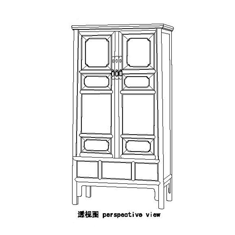 antique cabinet,Chinesisch bedroom furniture