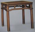 Chinese Rosewood Square Stool