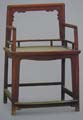 Chinese Rosewood Rose Chair